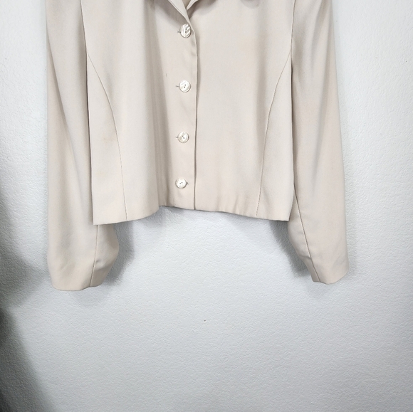 Pendleton Khaki Button Up Blazer Jacket Size 18 - Picture 5 of 10